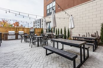 3 Grilling stations with outdoor seating